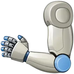 Mechanischer Arm Emoji Facebook