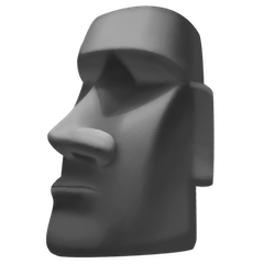 Moyai Statue, Moai Emoji