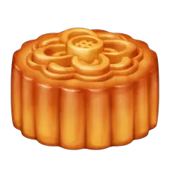 Pastel chino de luna Emoji Facebook