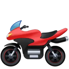 Motorcycle Emoji on Facebook