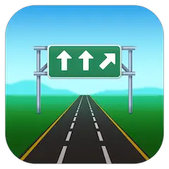 🛣️ Motorway Emoji on Facebook