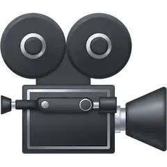 🎥 Movie Camera Emoji on Facebook