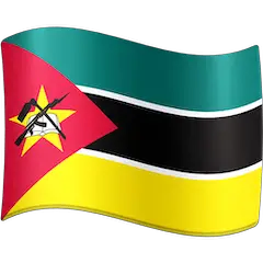 Flagge von Mosambik on Facebook