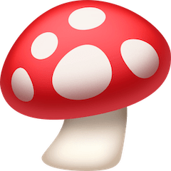 Mushroom Emoji on Facebook