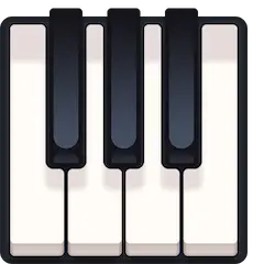 🎹 Musical Keyboard Emoji on Facebook