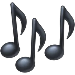 Musical Notes Emoji on Facebook