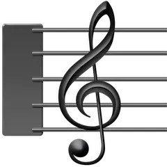 Partitura musicale Emoji Facebook