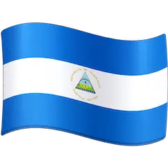 Bandiera del Nicaragua Emoji Facebook