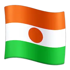 Флаг Нигера Эмодзи на Facebook