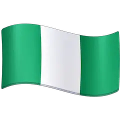 Bandeira da Nigéria Emoji Facebook