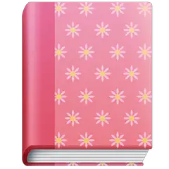 Notebook With Decorative Cover Emoji on Facebook