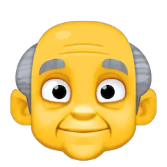 👴 Hombre mayor Emoji — Significado, copiar y pegar, combinaciónes