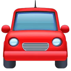 Heranfahrendes Auto Emoji Facebook