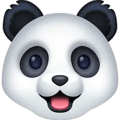 Tête de panda on Facebook