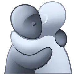 🫂 People Hugging Emoji on Facebook