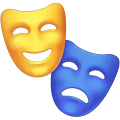 🎭 Theatermasken Emoji auf Facebook