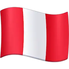 Flag: Peru Emoji on Facebook