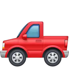 Pickup Truck Emoji on Facebook