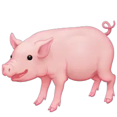 🐖 Cerdo Emoji en Facebook