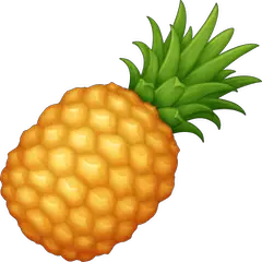 Pineapple Emoji on Facebook