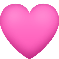 🩷 Cuore Rosa Emoji su Facebook