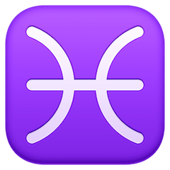 ♓ Segno Zodiacale Dei Pesci Emoji su Facebook