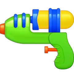 Pistola de agua Emoji Facebook