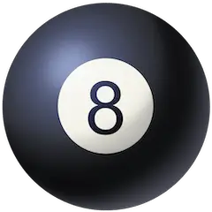 🎱 Pool 8 Ball Emoji on Facebook