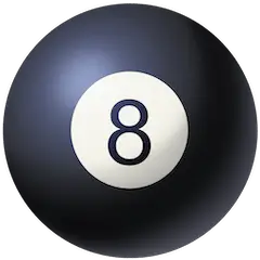 Why are people posting the 8-Ball emoji on Facebook and what does