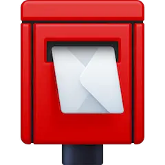 Briefkasten Emoji Facebook