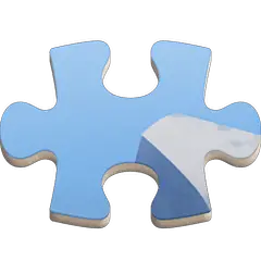 Puzzle Piece Emoji on Facebook