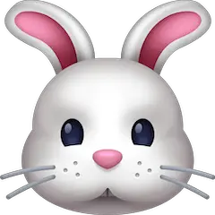 Cara de conejo Emoji Facebook
