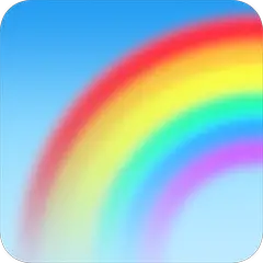 🌈 Regenbogen Emoji auf Facebook