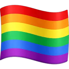 Bandeira arco‑íris Emoji Facebook