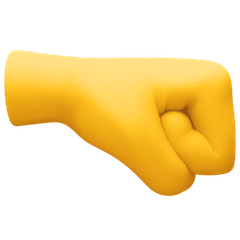 Right-Facing Fist Emoji on Facebook
