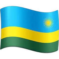 Bandera de Ruanda Emoji Facebook