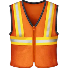 Safety Vest Emoji on Facebook