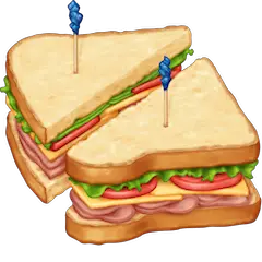 Sándwich Emoji Facebook