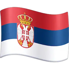 Flagge von Serbien on Facebook
