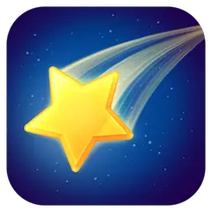Estrela cadente Emoji Facebook