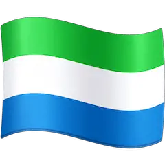 Drapeau de la Sierra Leone on Facebook