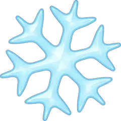 ❄️ Snowflake Emoji on Facebook