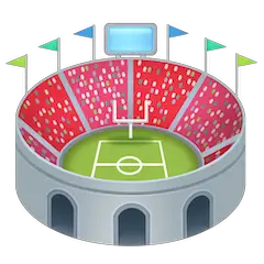 🏟️ Stadion Emoji auf Facebook