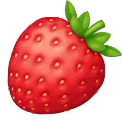 🍓 Erdbeere Emoji auf Facebook