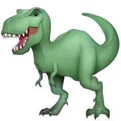 🦖 T-Rex Emoji on Facebook