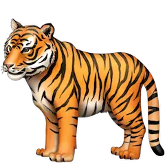 🐅 Tiger Emoji on Facebook