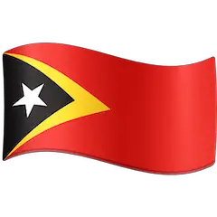 Bandeira de Timor-Leste Emoji Facebook