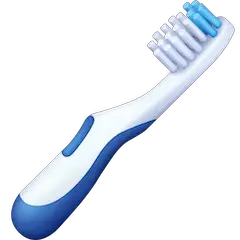 Toothbrush Emoji on Facebook