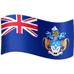 Flagge von Tristan da Cunha Emoji Facebook