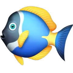Tropical Fish Emoji on Facebook